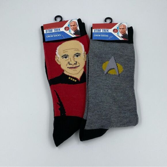 NWT Star Trek Socks - 2 packs - Picture 1 of 2